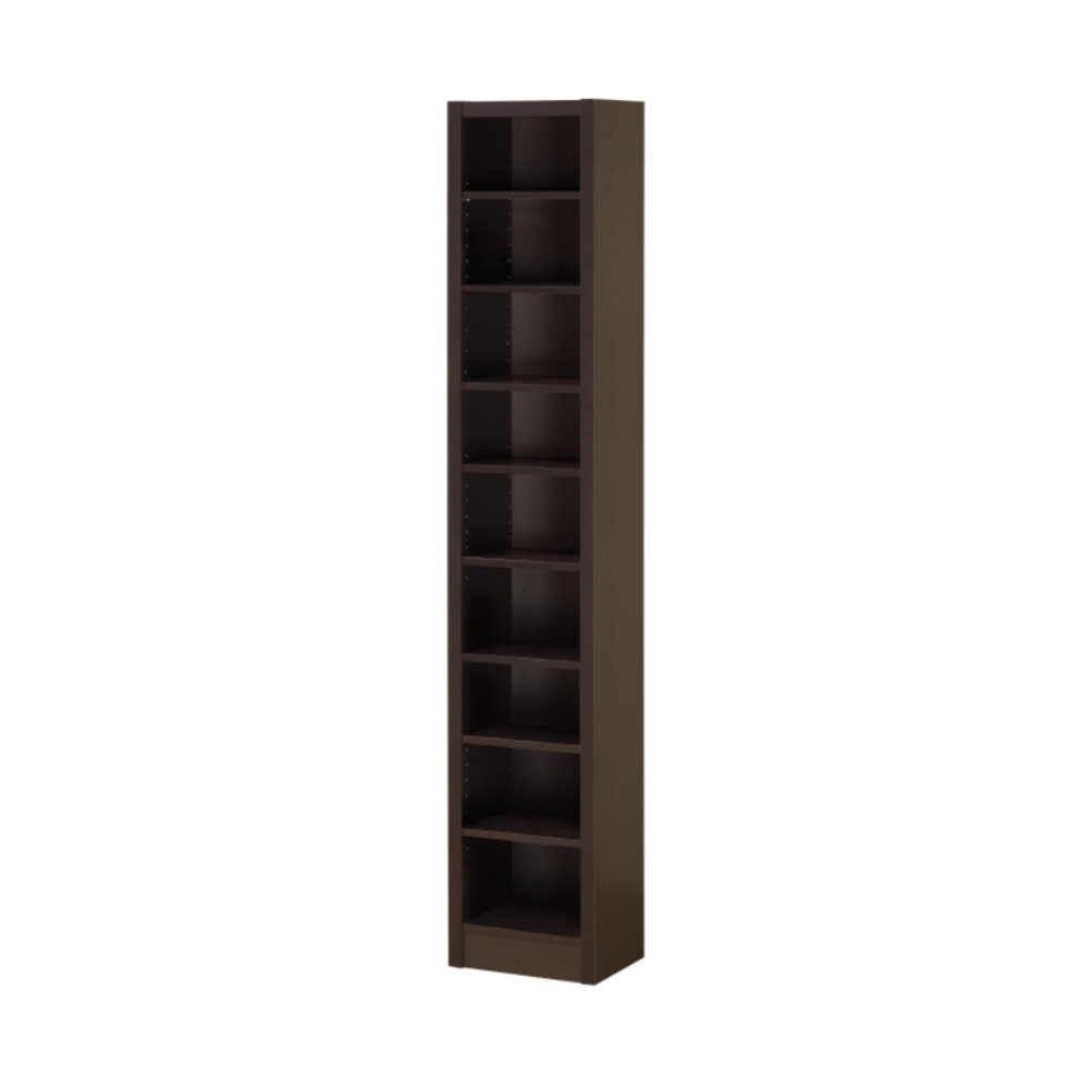 Latitude Run Maksimas 39.6'' H x 13'' W Solid Wood Standard Bookcase Latitude Run Maksimas 39.6'' H x 13'' W Solid Wood Standard Bookcase